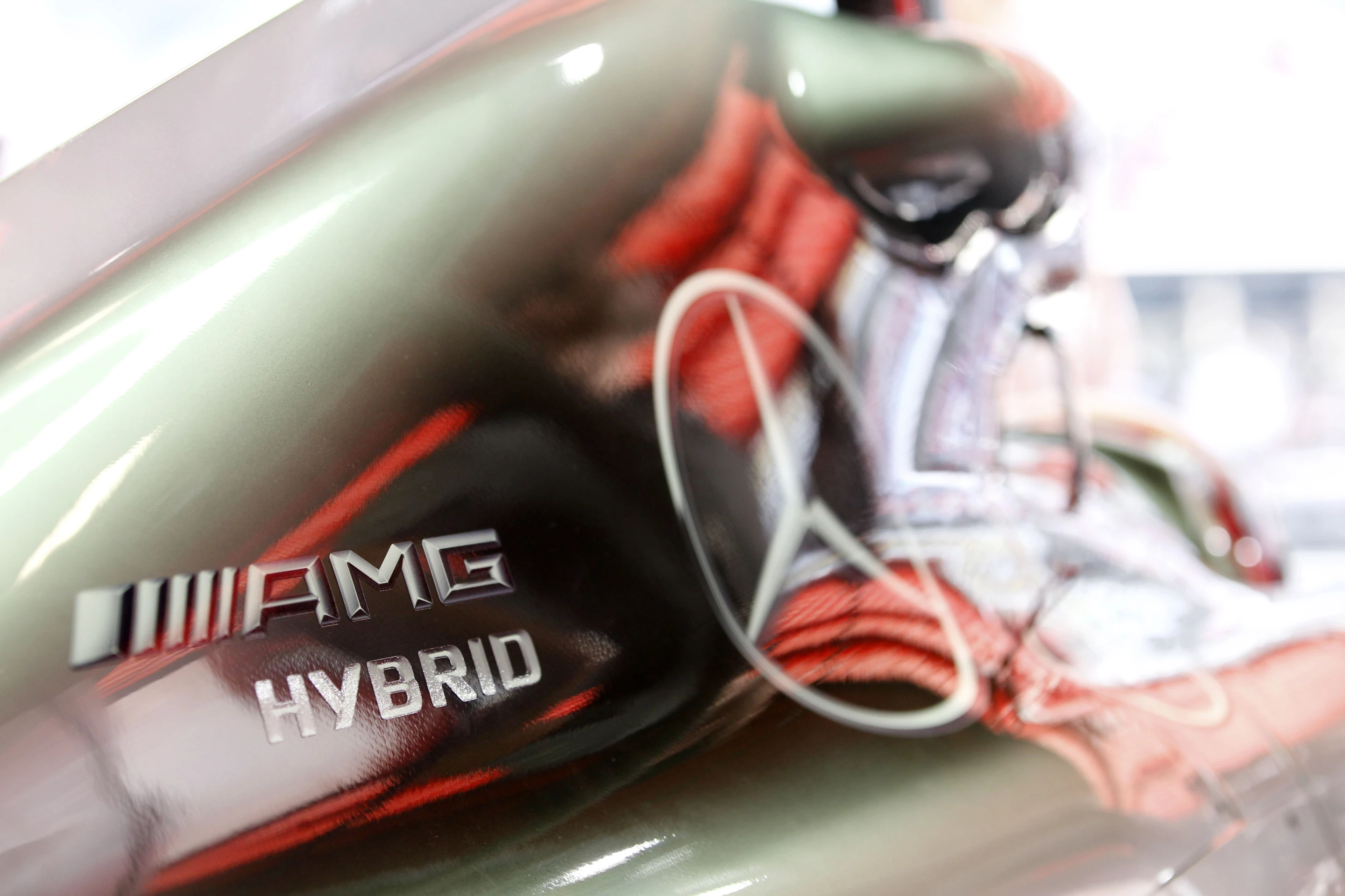 New branding which rolled out for the first time on the Mercedes-Benz F1 W05 Hybrid at the weekend