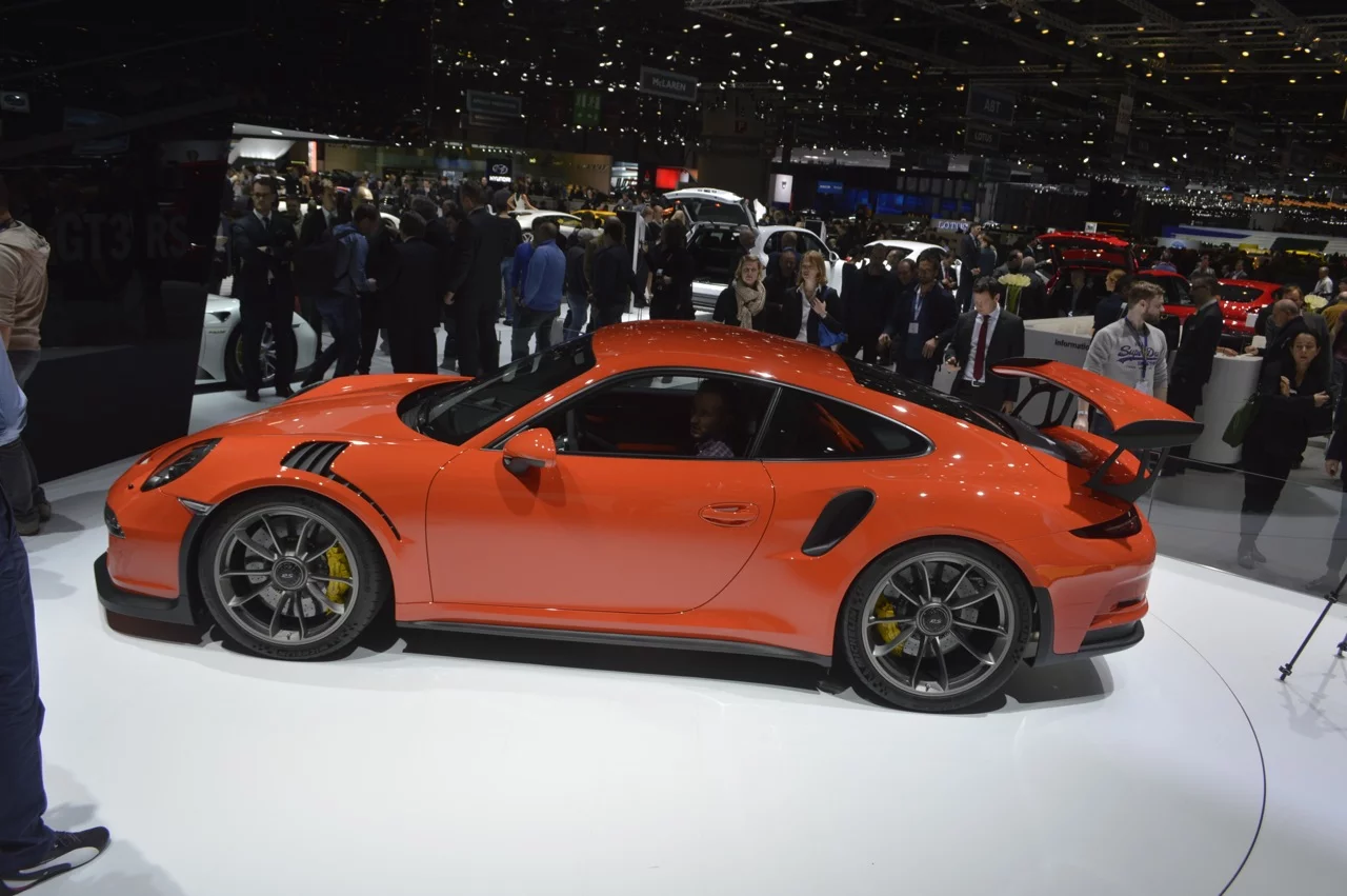 The GT3 RS is 5 seconds faster round Nurburgring Nordschleife than the less extreme GT3 (Photo: C.C. Weiss/Gizmag.com)