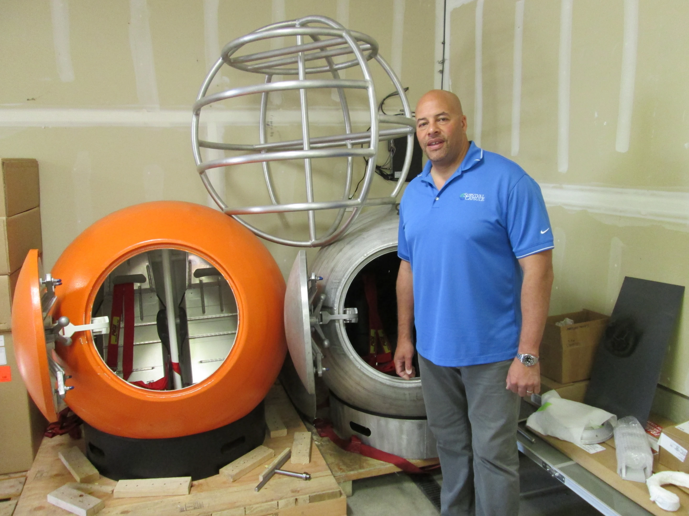 Julian Sharpe, President of Survival Capsule LCC