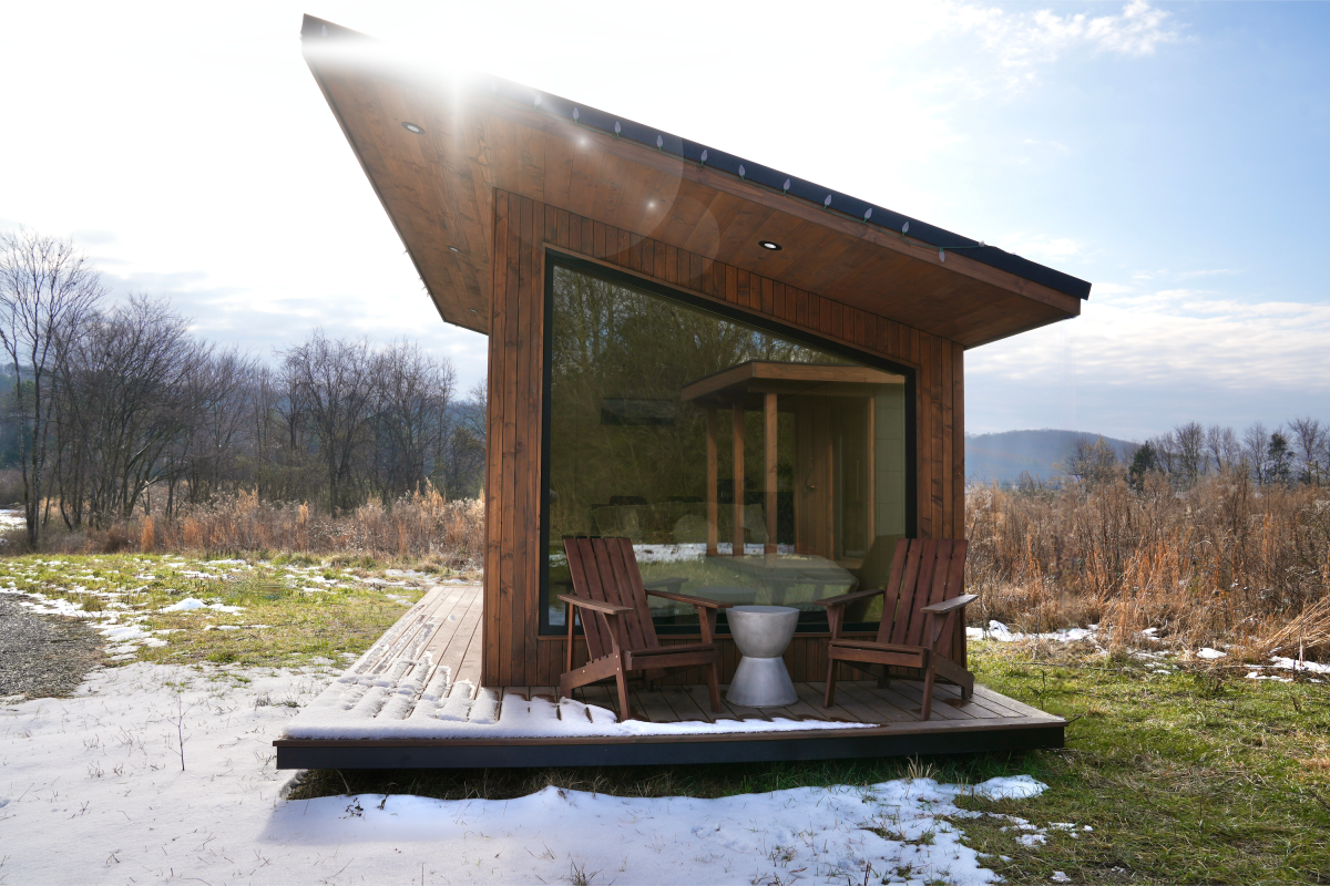 Non-towable tiny house embraces simplicity on a single floor