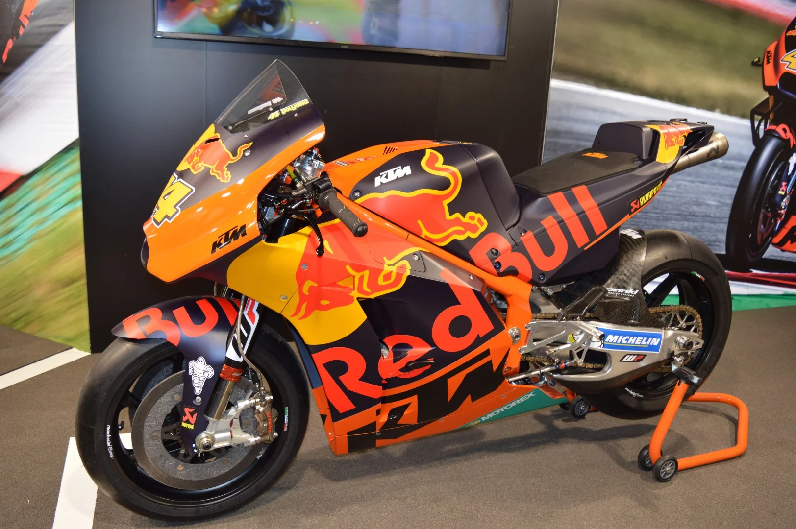 The KTM RC16 is arguably the best looking MotoGP racing motorcycle