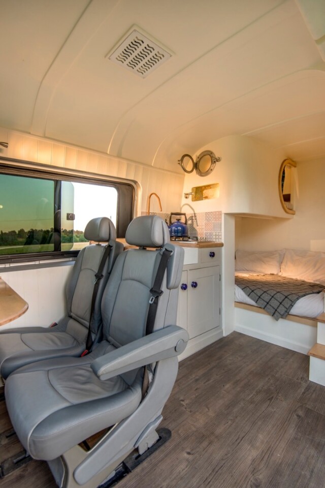 Tiny House Expertise Put To Use In Mercedes Sprinter Campervan Conversion