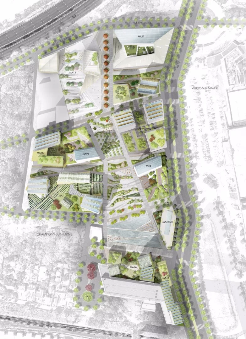 The Forêt Blanche tower will be built in Villiers sur Marne, a community in the eastern suburbs of Paris