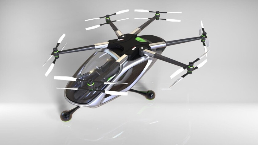 Jetpack Aviation's flying car design