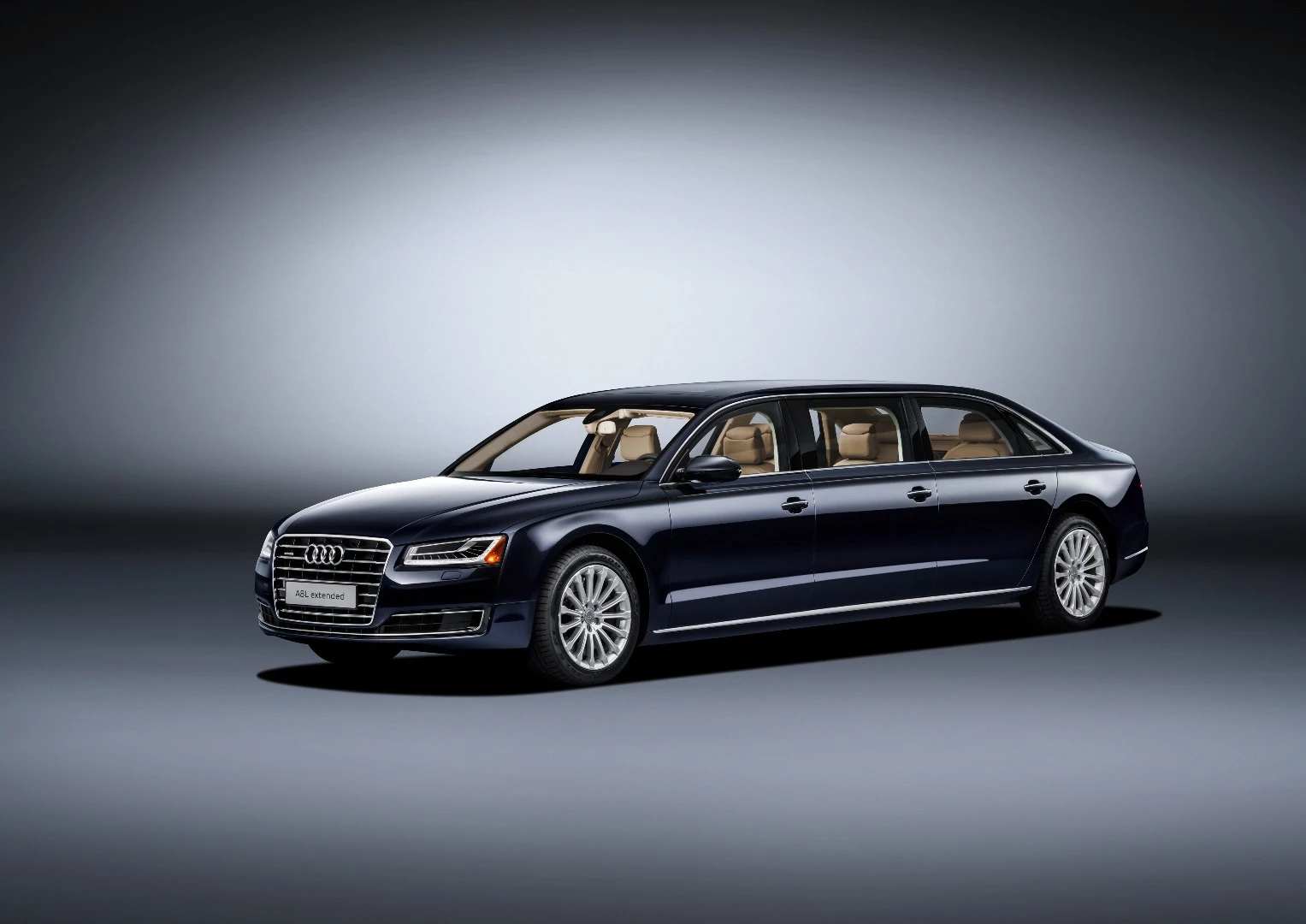 The Audi A8 L extended was built in response to an order from a wealthy European customer