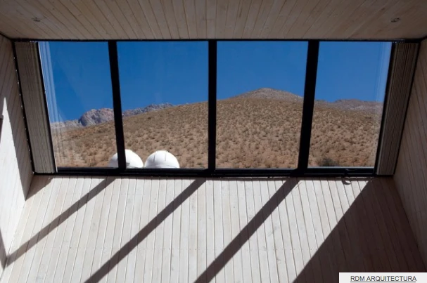 Observatory cabin view (image: RDM Arquitectura)