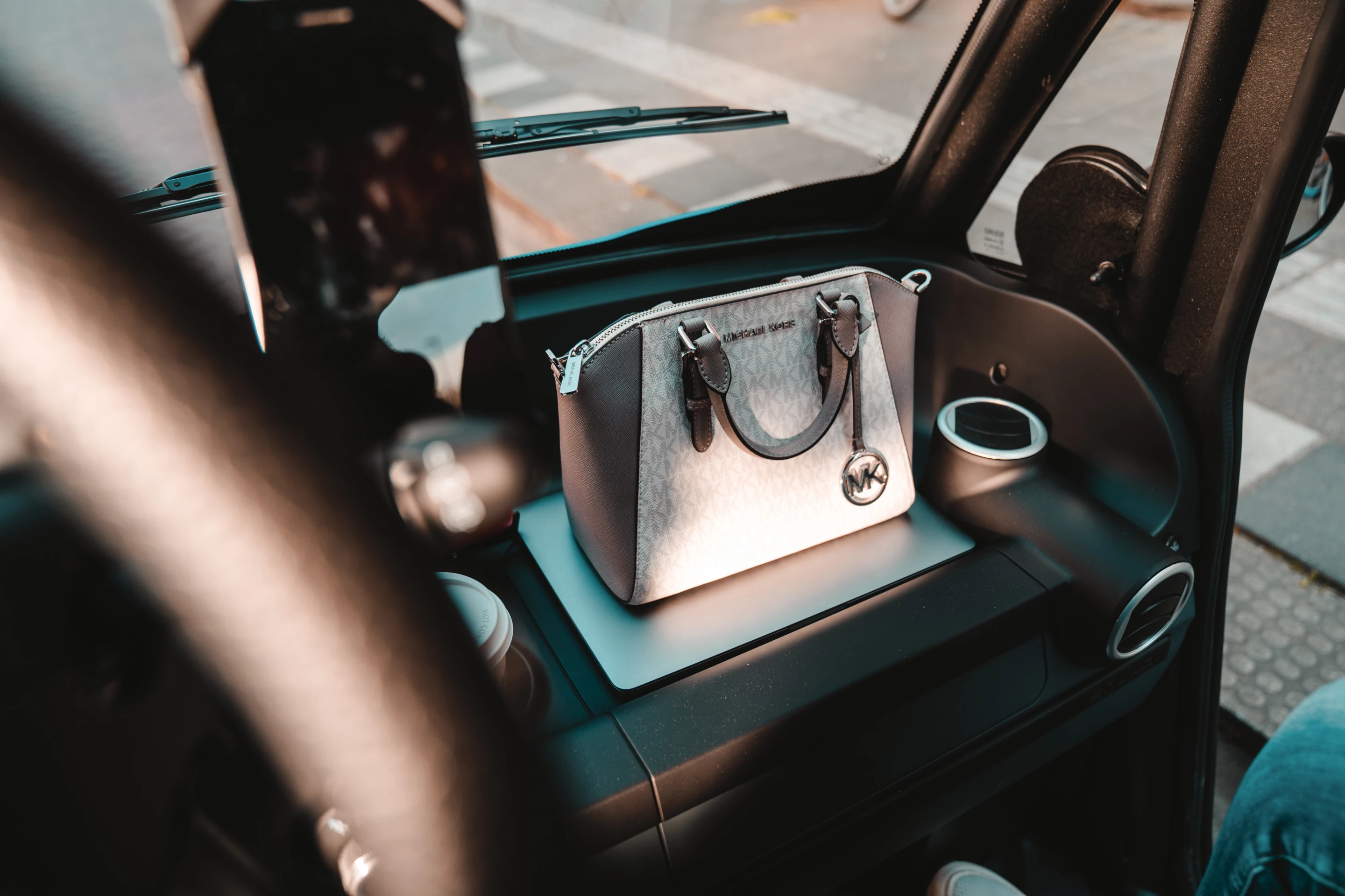 The dashboard works as a storage spacee