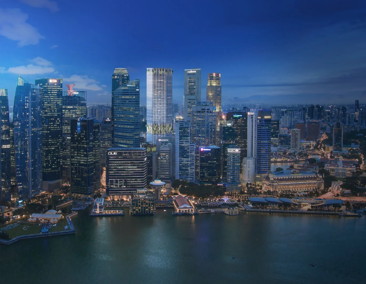 The skyscraper will be located in Singapore's Central Business District
