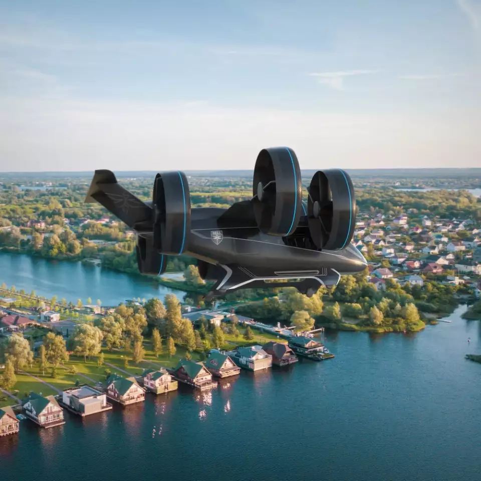 Bell Nexus flying Taxi Concept