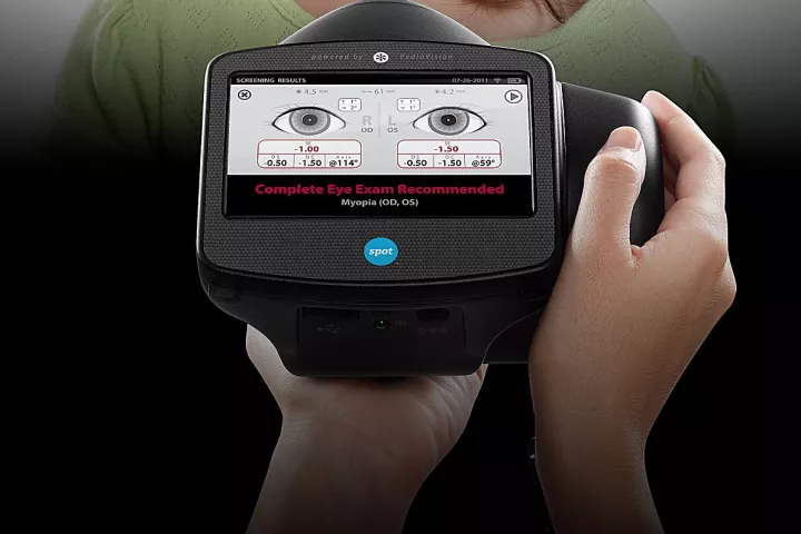 Spot is a new camera-like device for detecting vision problems