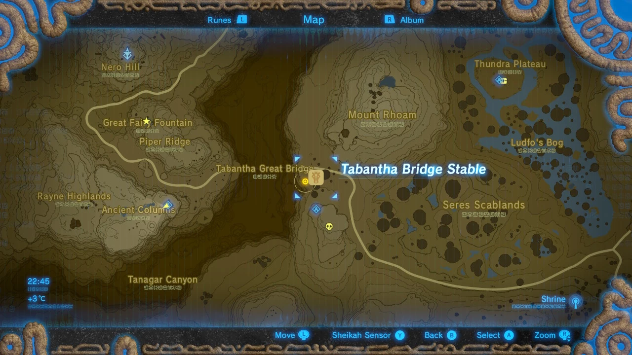 Find Geggle at the Tabantha Bridge Stable