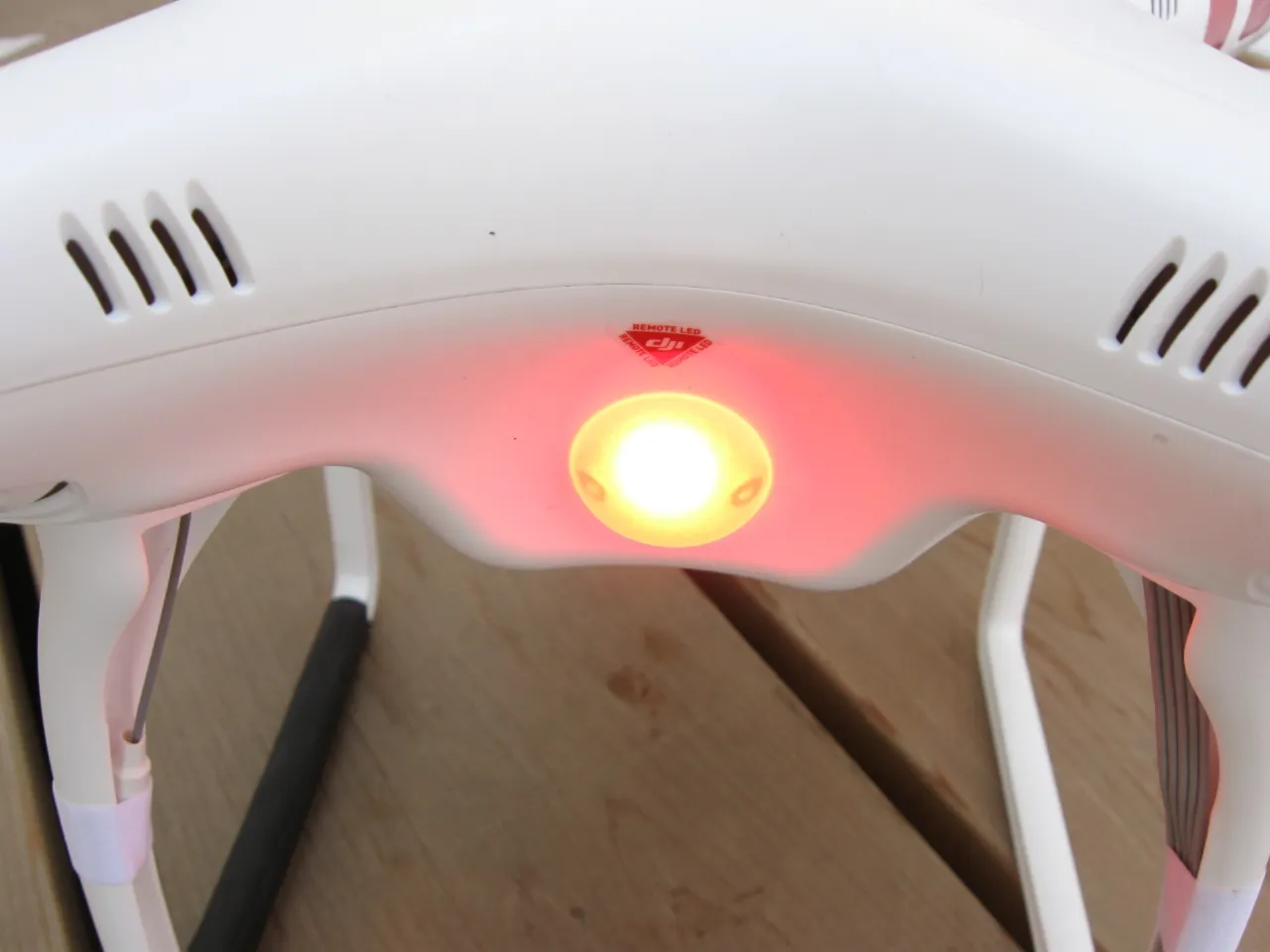The Phantom's RGB LED indicator