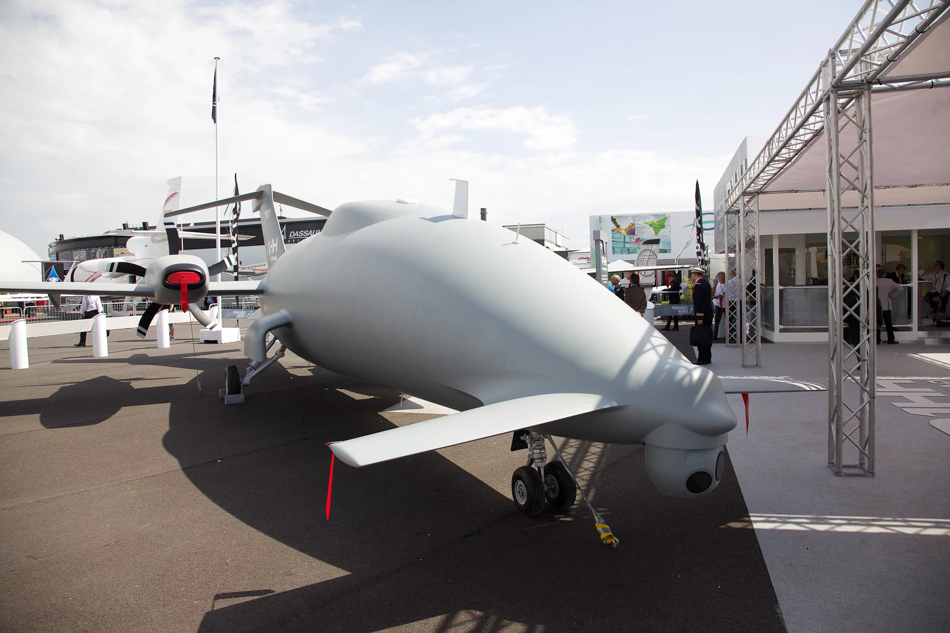 Piaggio Aero's Hammeread was unveiled at the show (Photo: Noel McKeegan/Gizmag)