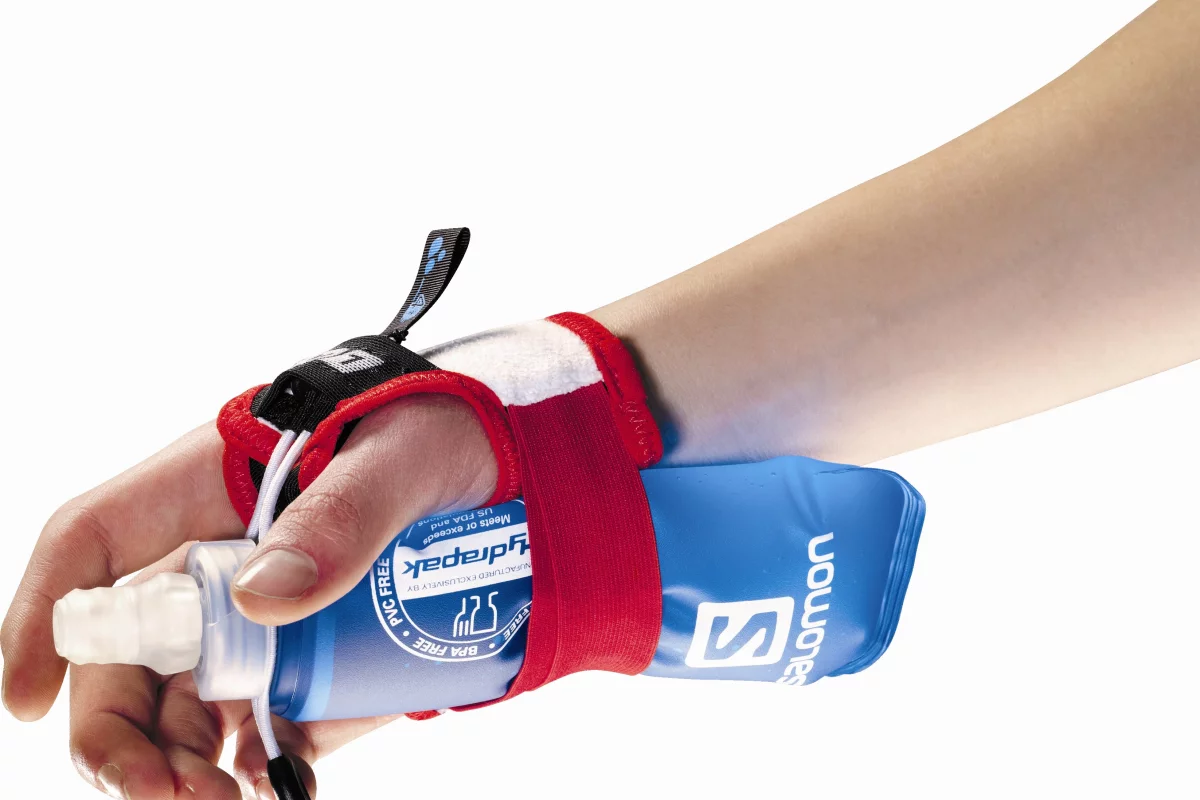 The Sense Hydro S Lab straps a 250-ml flask of water to your wrist