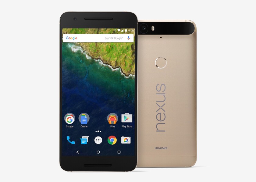The Nexus 6P is now available in a gold color
