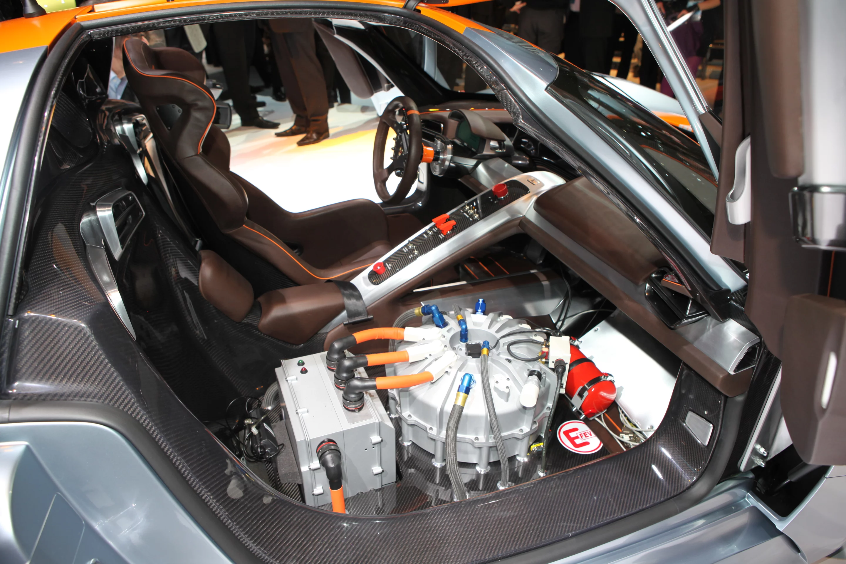 The 918 RSR Porsche and the Williams Hybrid Power flywheel