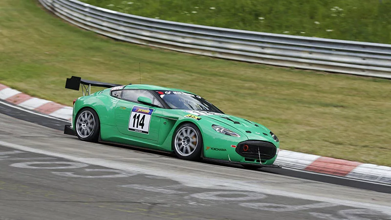 Zag (or is it Zig?) Zagato V12 at Nurburgring