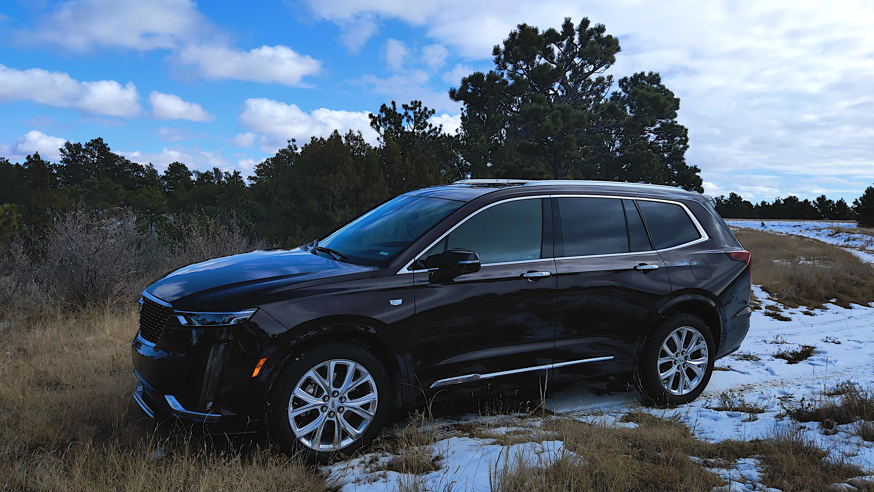 The Cadillac XT6 blends into the luxury crossover crowd, doing little to differentiate with its exterior