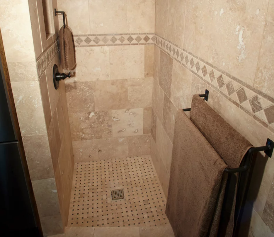Inside the bathroom