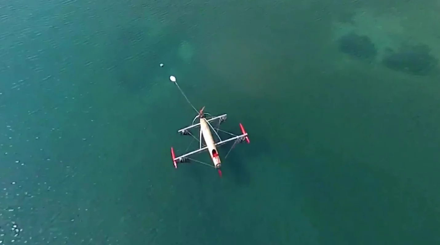 The prototype wFoil 18 Albatross