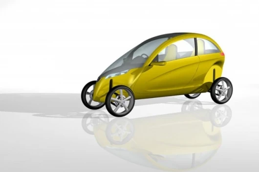 The TVA Gazelle tilting 4-wheeler concept