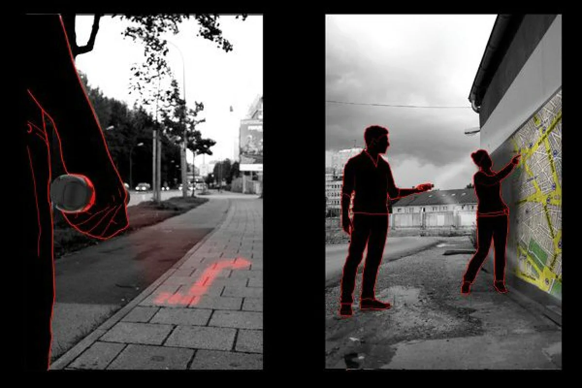 Users of the TamTam flash concept would be offered either a turn by turn navigation or a full map projection