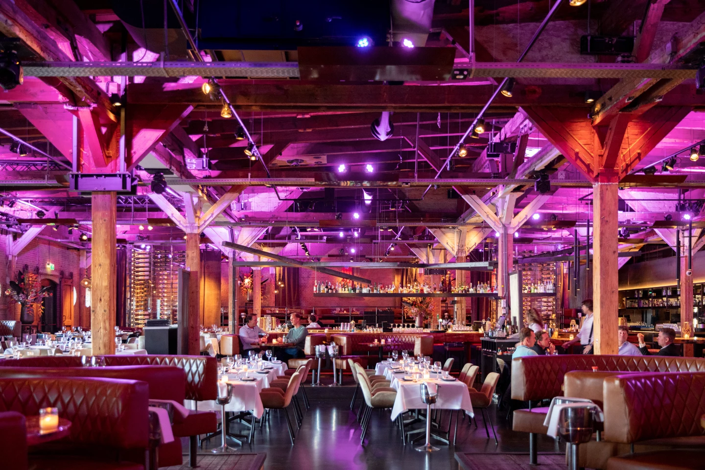 Project Harbour Club's original 1901 terminal building has been transformed into a restaurant