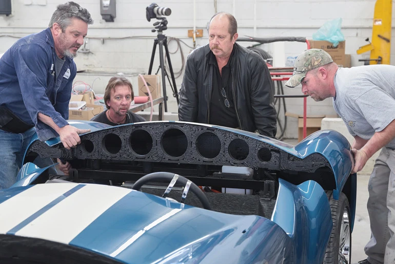 Fitting the aft shell