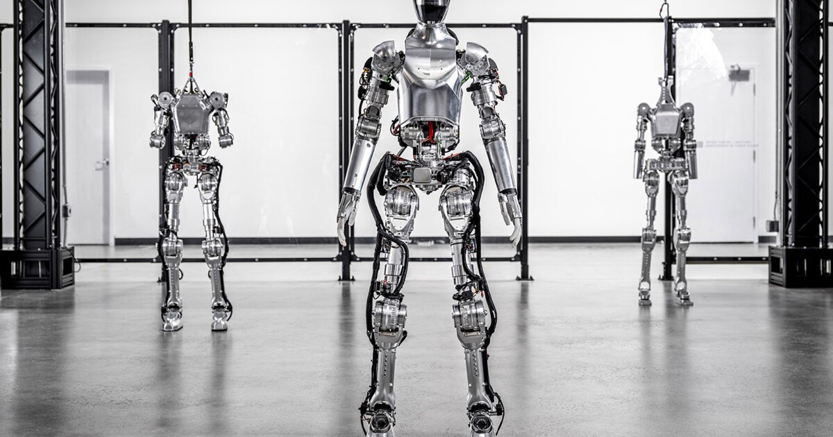 Figure's humanoid is already walking and performing autonomous tasks
