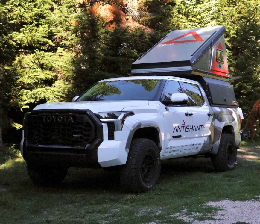 AntiShanty has always been all about hard walls, including with its newly debuted Dwell Shell pickup topper
