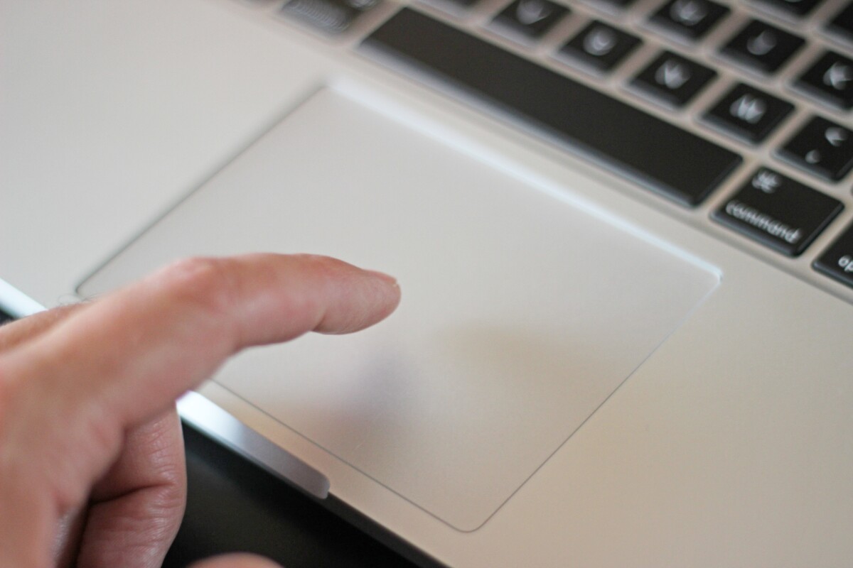 Le nouveau trackpad ne bouge pas, mais on dirait qu'il le fait (Photo: Will Shanklin / Gizmag.com)