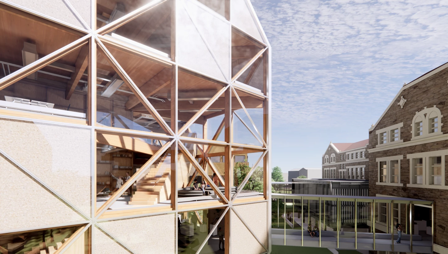 The Makers' KUbe is being created for the University of Kansas' School of Architecture and Design