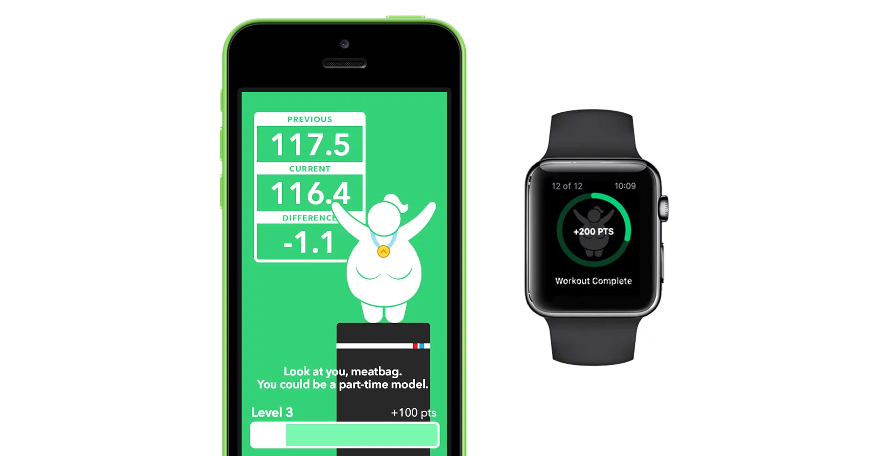 Carrot Fit is the most irreverent fitness app you'll find