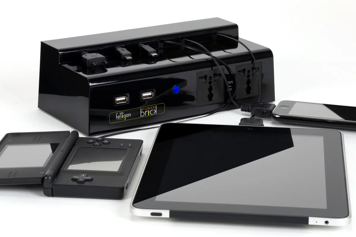 Feligan claims its PowerBrick universal charger is compatible with over 10,000 devices