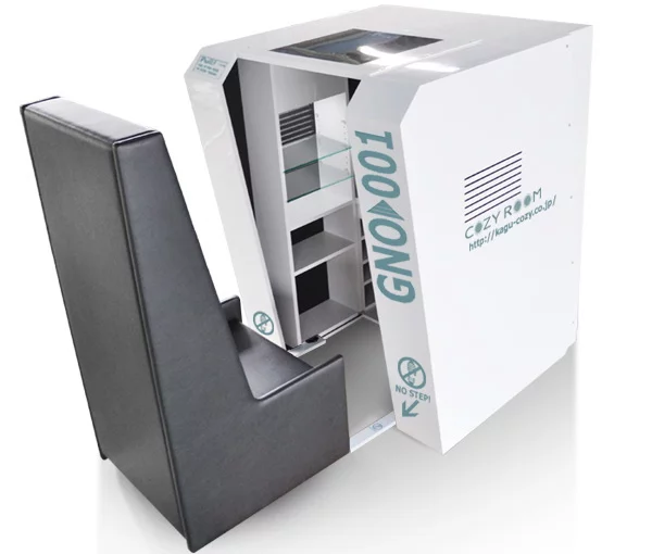 Cozy Room offers a personal isolation chamber with all your personal belongings close to hand