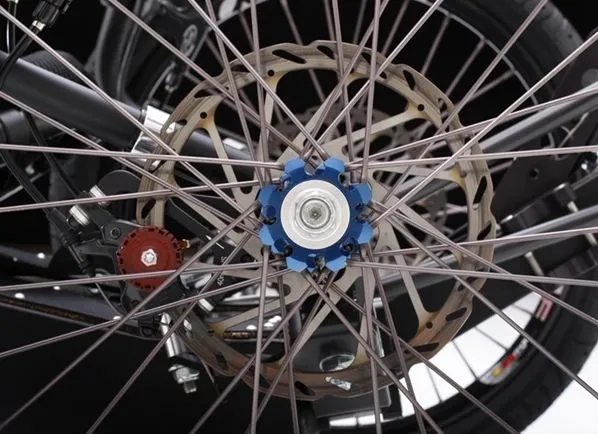 Components are largely made by SRAM, with Avid mechanical disc brakes