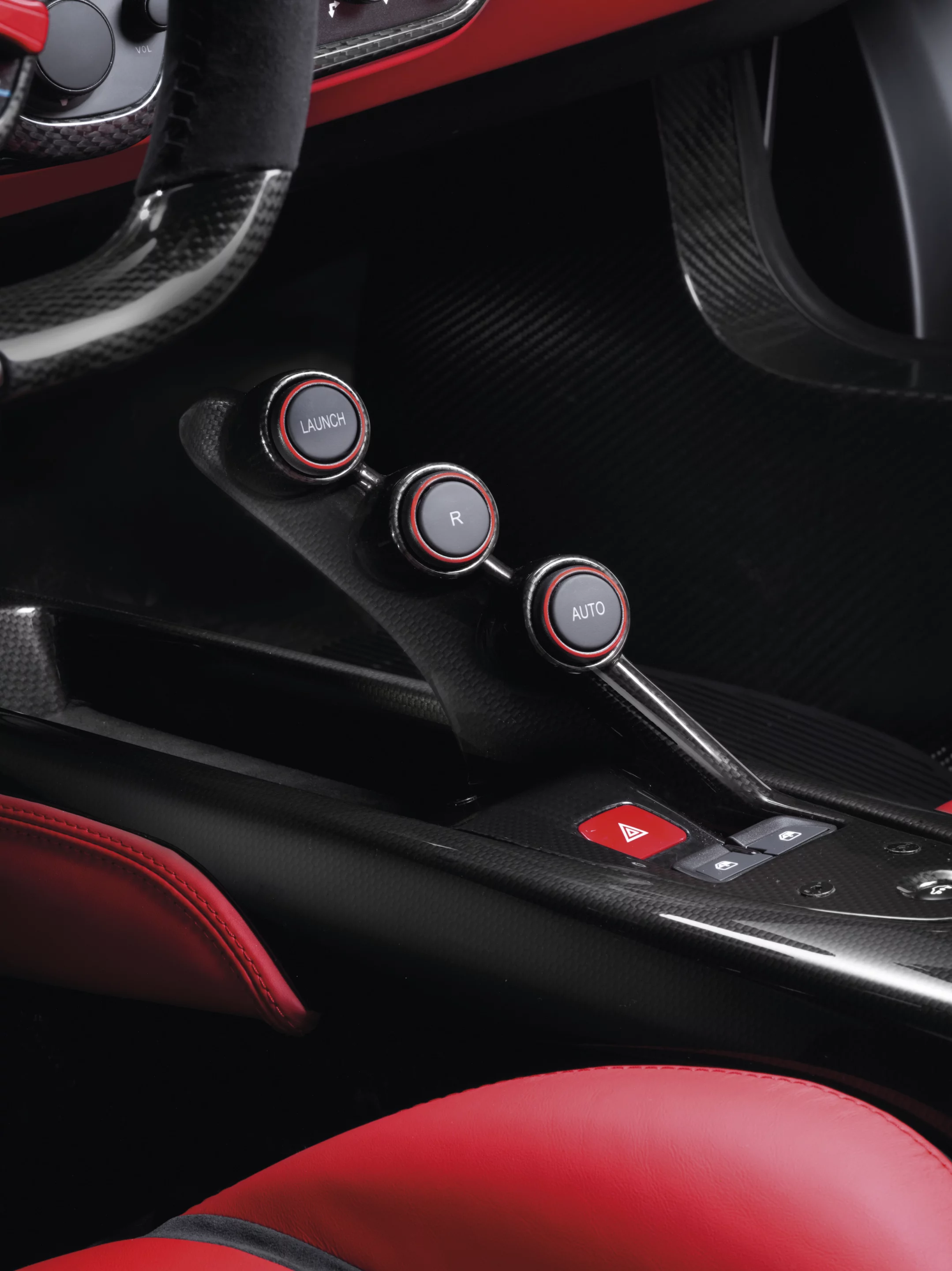 The LaFerrari has an F1-inspired cockpit