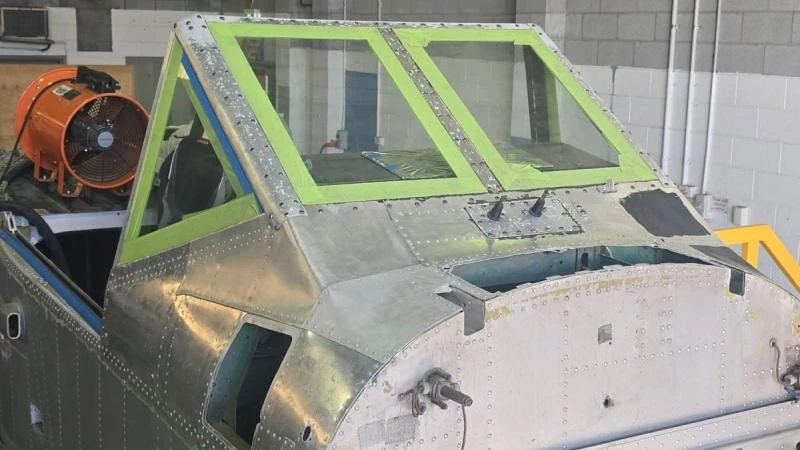 A HEPA filter immediately removed the laser-blasted paint