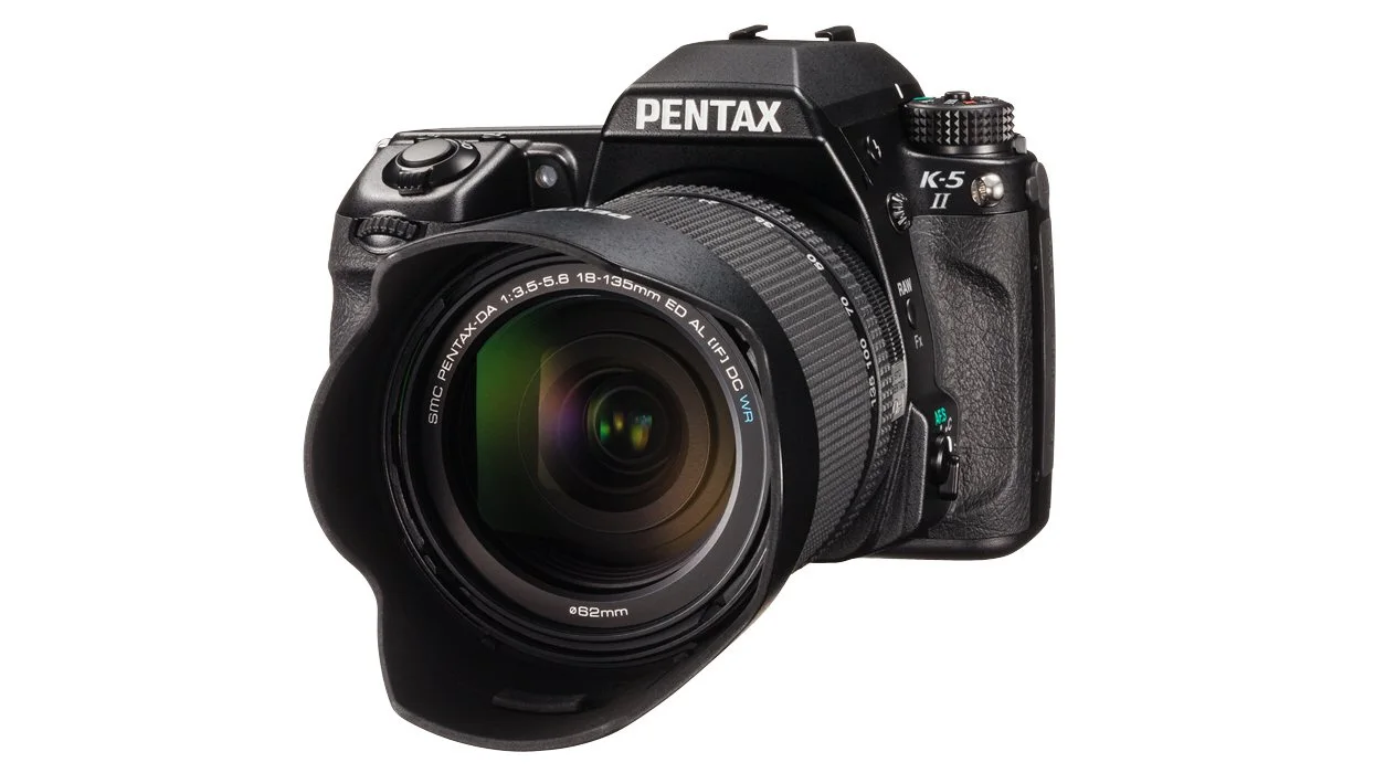 Pentax has detailed the successors to its flagship K-5 digital SLR camera – the 16.28-megapixel K-5 II and K-5 IIs are essentially the same model except that the latter comes without an anti-aliasing filter