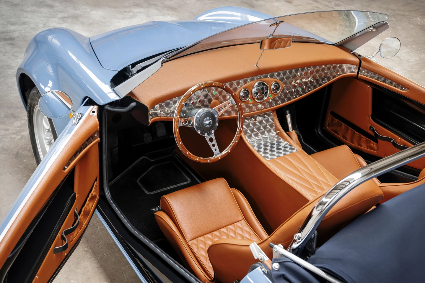 A peek inside the Carice TC2's cockpit