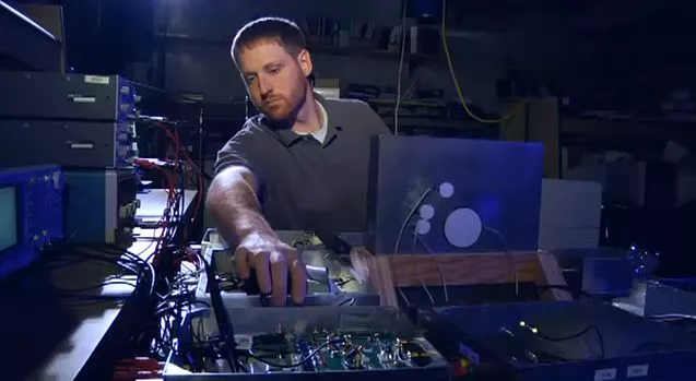 Tristan Lawry's ultrasonic system is theoretically able to transmit data and power through submarine hulls (Image: RPI)