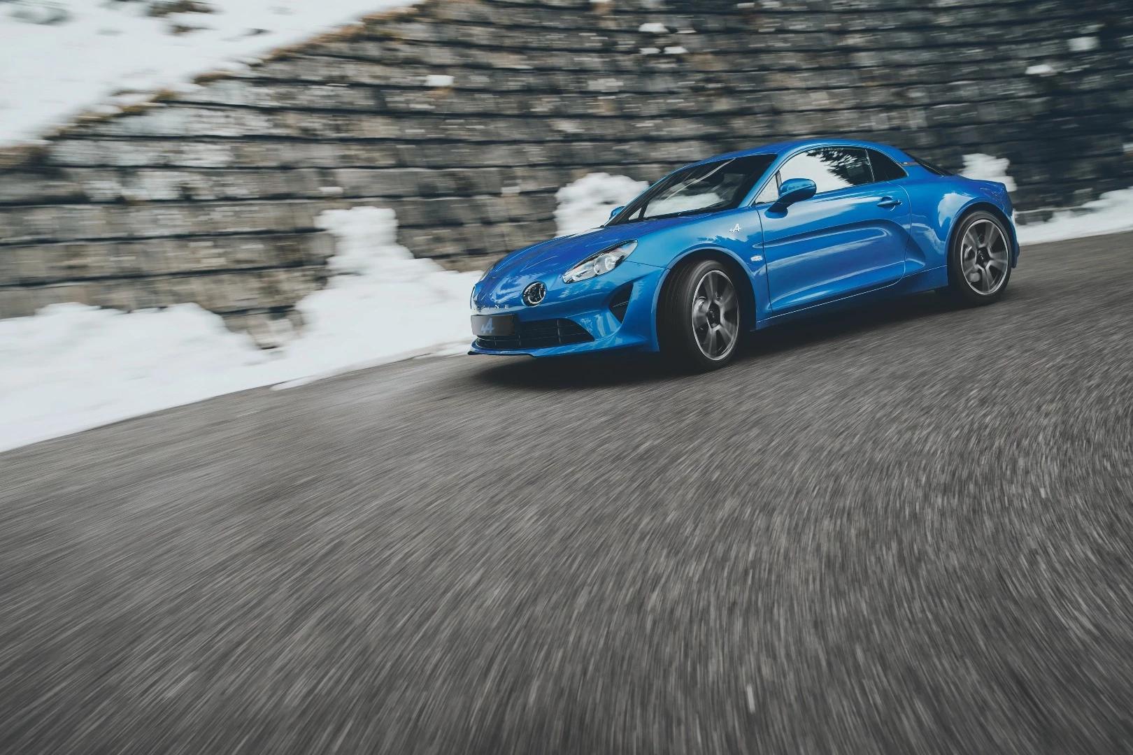 The A110 was launched at the Geneva Motor Show