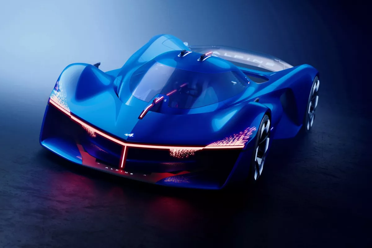 Alpine's provocative Alpenglow concept brings combustion back to the future hypercar using hydrogen