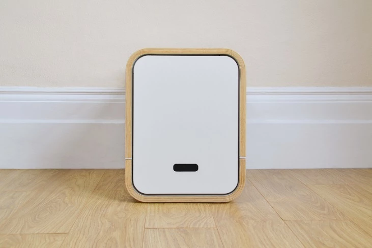 Oak plywood exterior blends seamlessly into any room