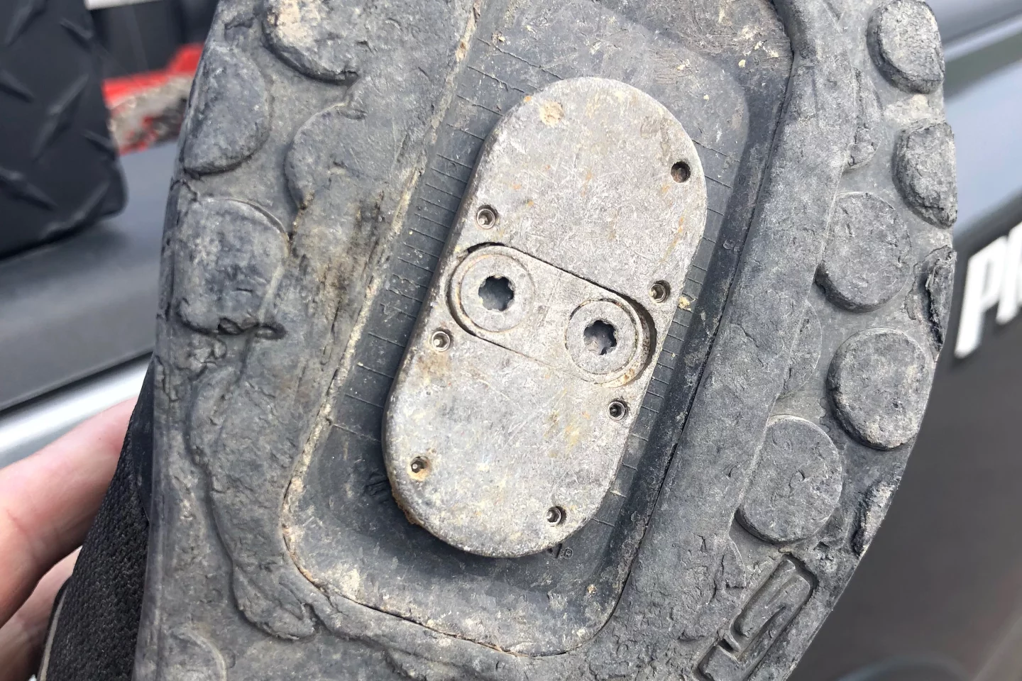 The REM Pedals shoe cleat