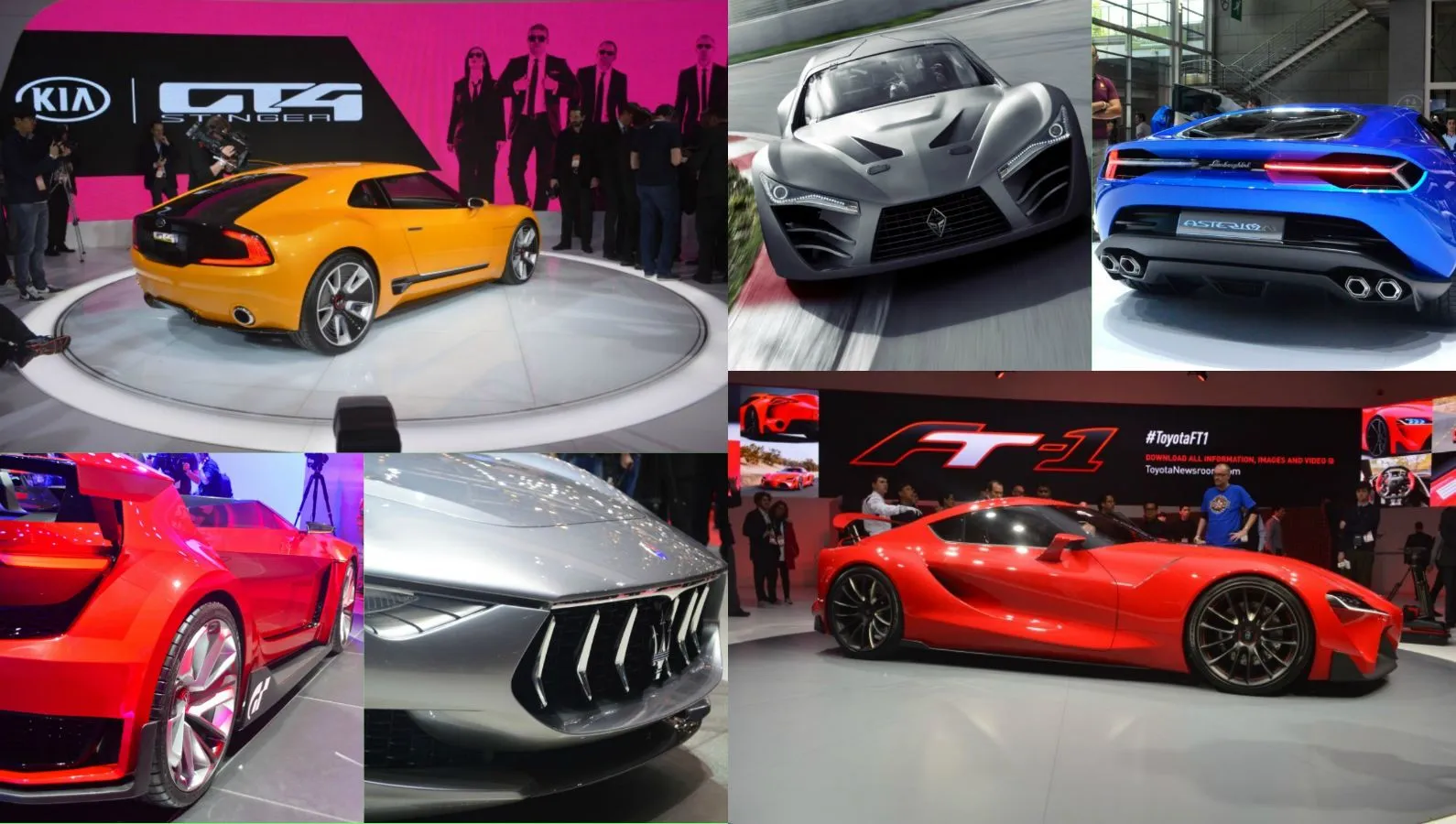 Sports car concepts of 2014