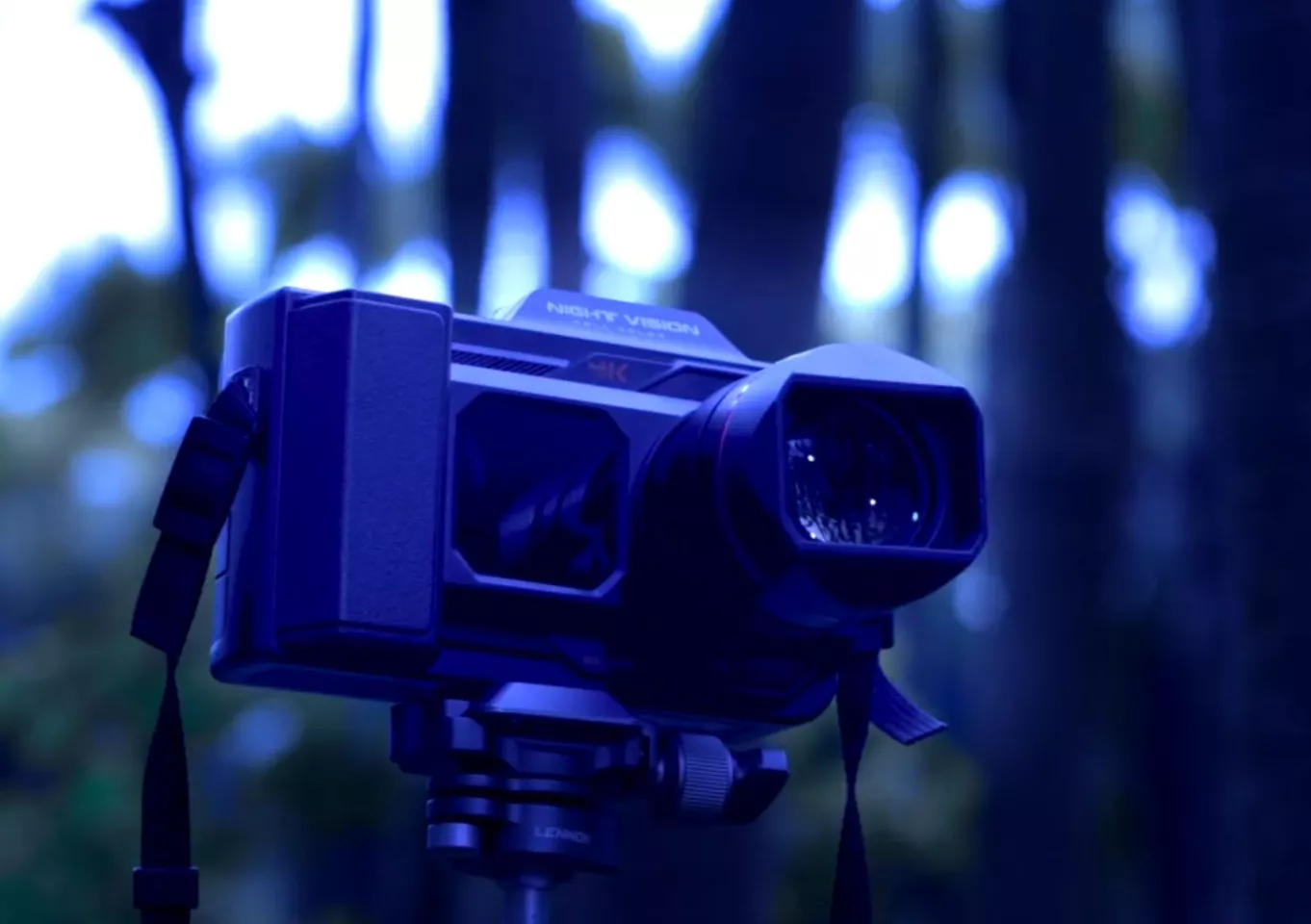 The Rovaom camera is able to shoot 4K UHD video in color, day or night