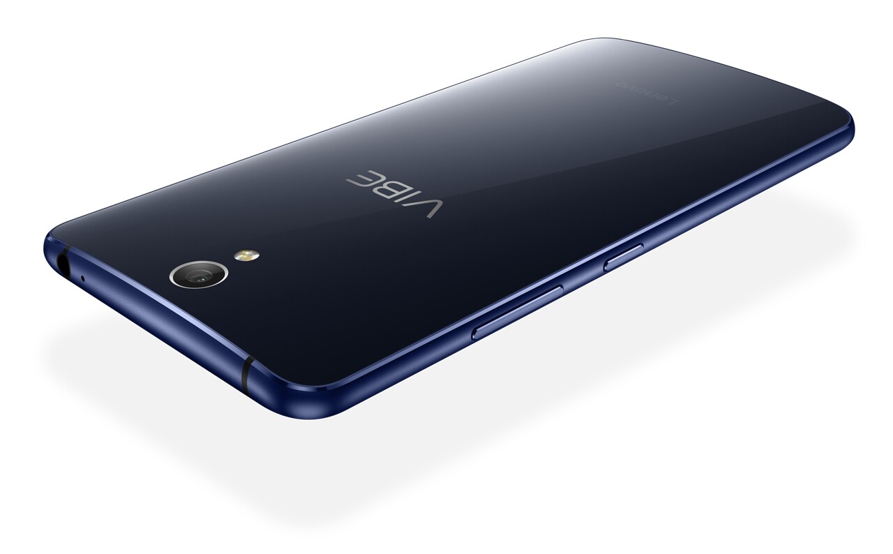 The Vibe S1 has a curved glass back