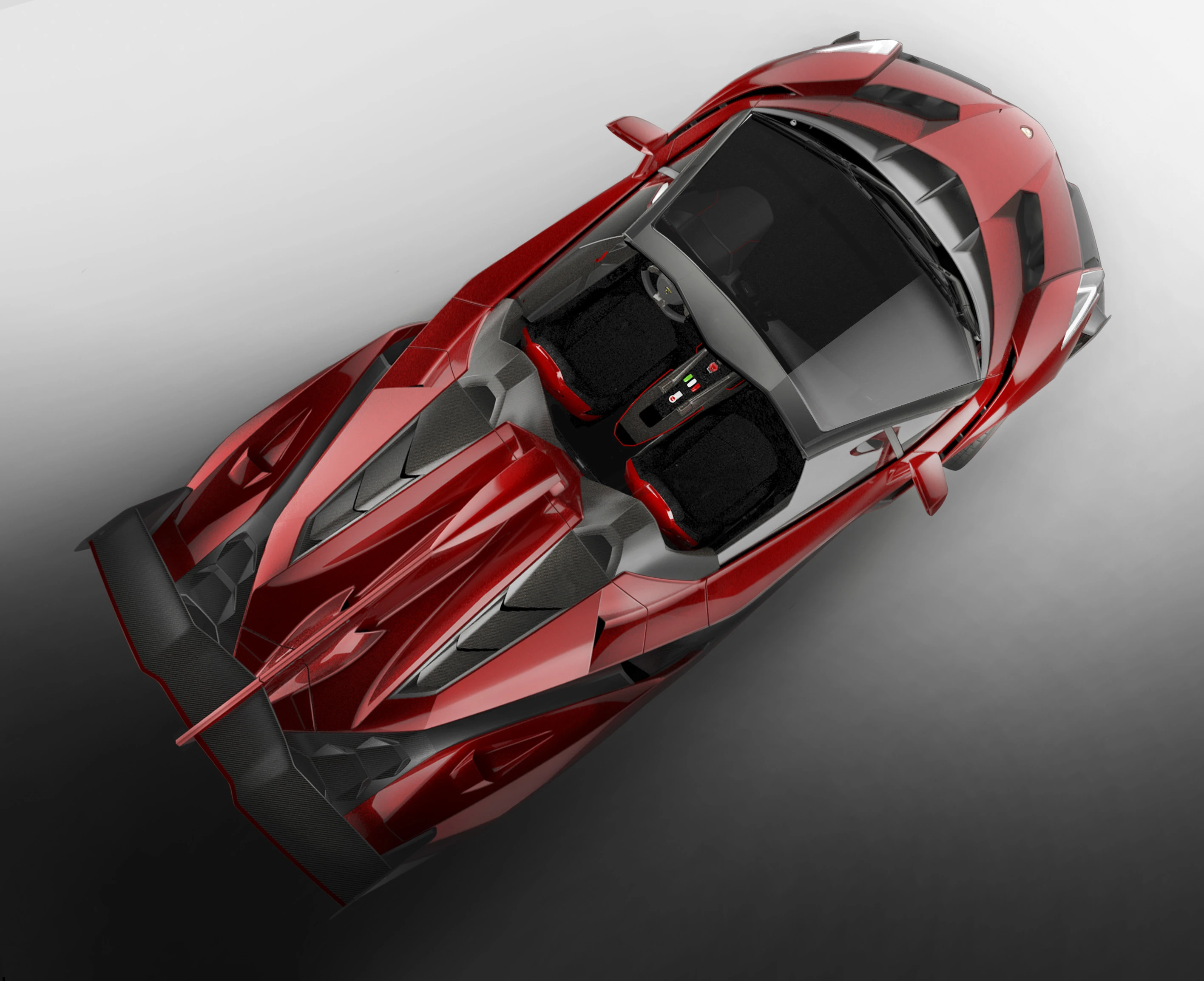 Whereas the original Veneno was limited to three cars, the Roadster will be made available to nine lucky/affluent buyers