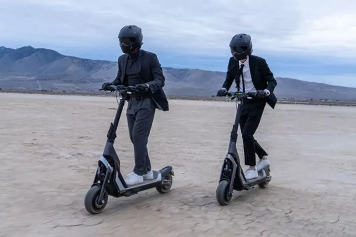 The Segway GT1 has a single 1.4-kW hub motor for a top speed of 37.3 mph, while the GT2 rocks dual 1,500-watt hub motors for speeds of up to 43.5 mph